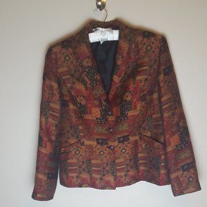 Colorful "Coldwater Creek" Women's Jacket